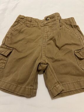 “Bundle 10/$13” George 6-9m Desert Camel baby boy Cargo summer Shorts